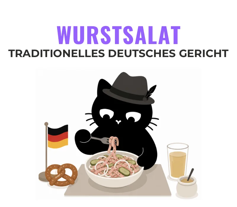 Справжній німецький салат із ковбасою (Wurstsalat)